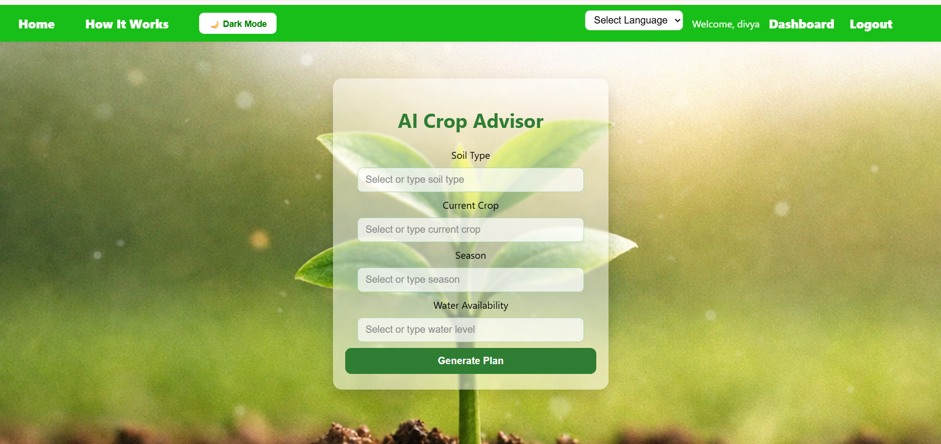 AI Crop Advisor 1