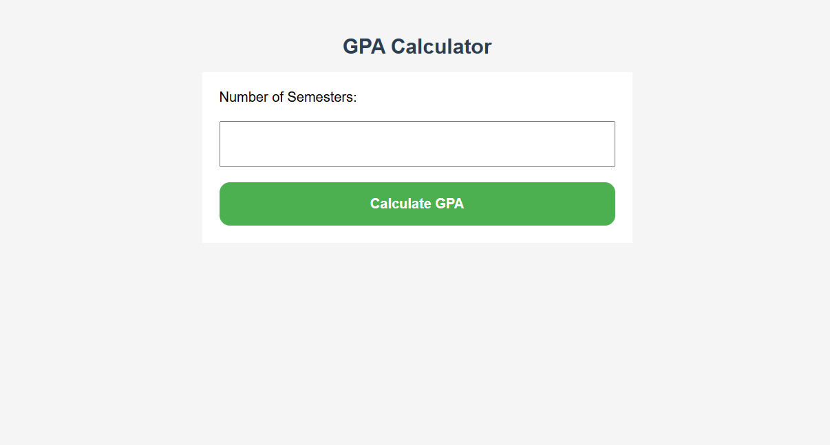 GPA Calculator 2